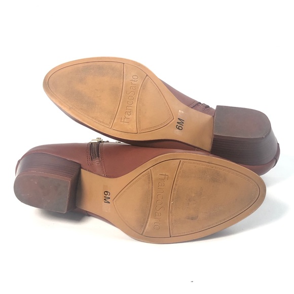 Franco Sarto Geneva Leather Ankle Boots 6M EUC - Picture 12 of 12